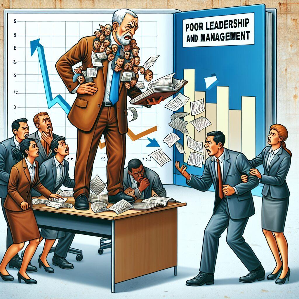 Poor Leadership and Management