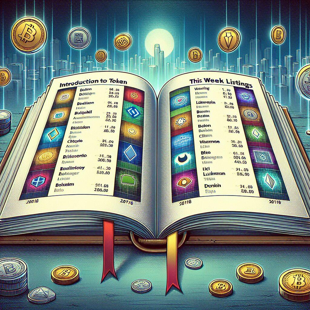 - Introduction to This Week's New Token Listings