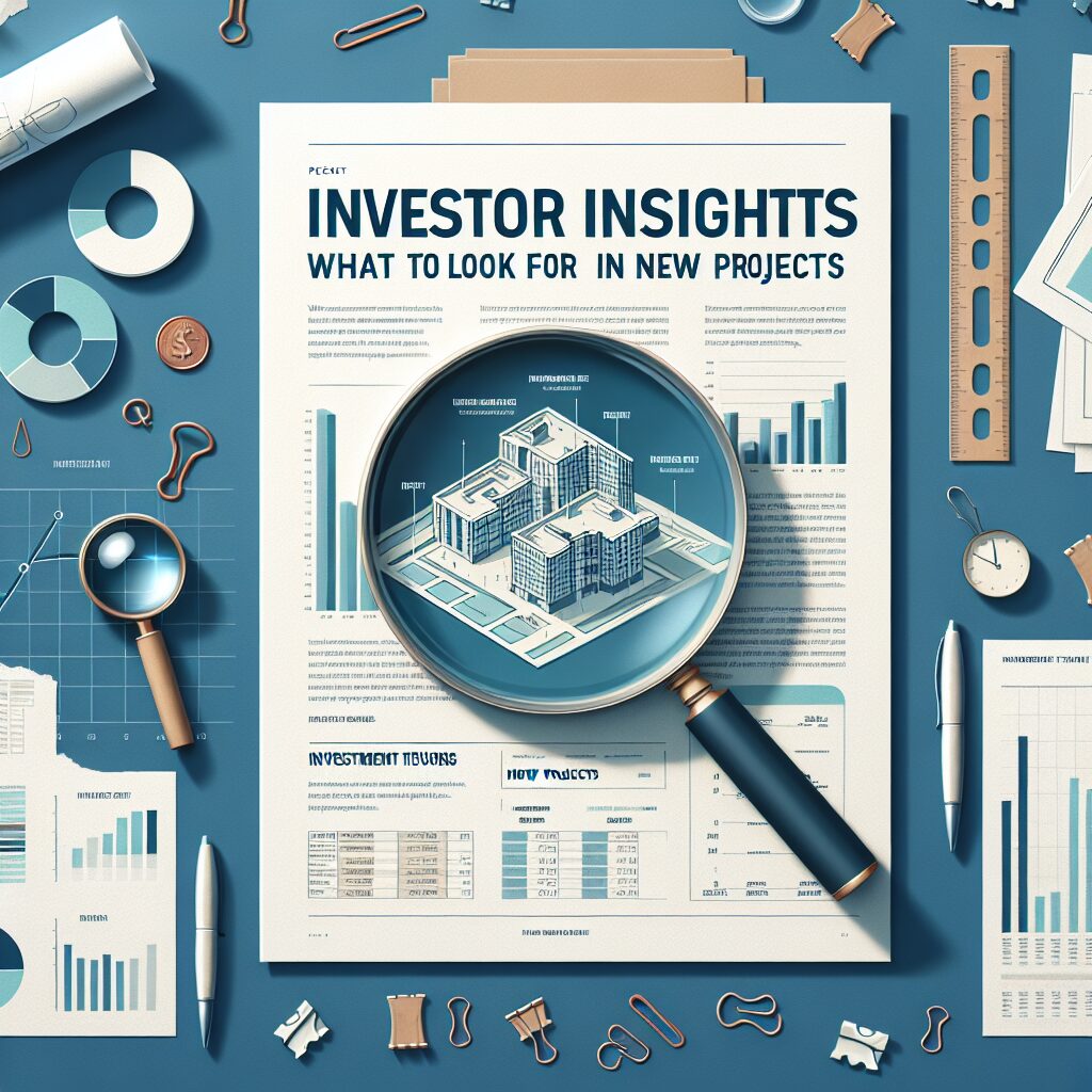 Investor Insights: What to Look for in New Projects